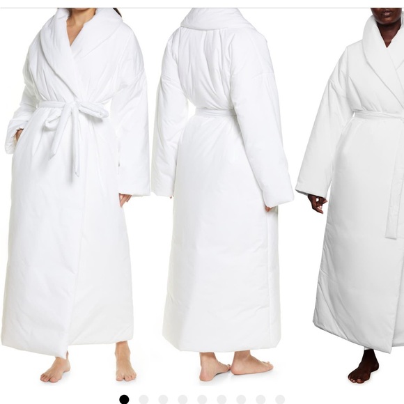 SKIMS Intimates & Sleepwear Skims Nwt Cotton Duvet Robe Poshmark